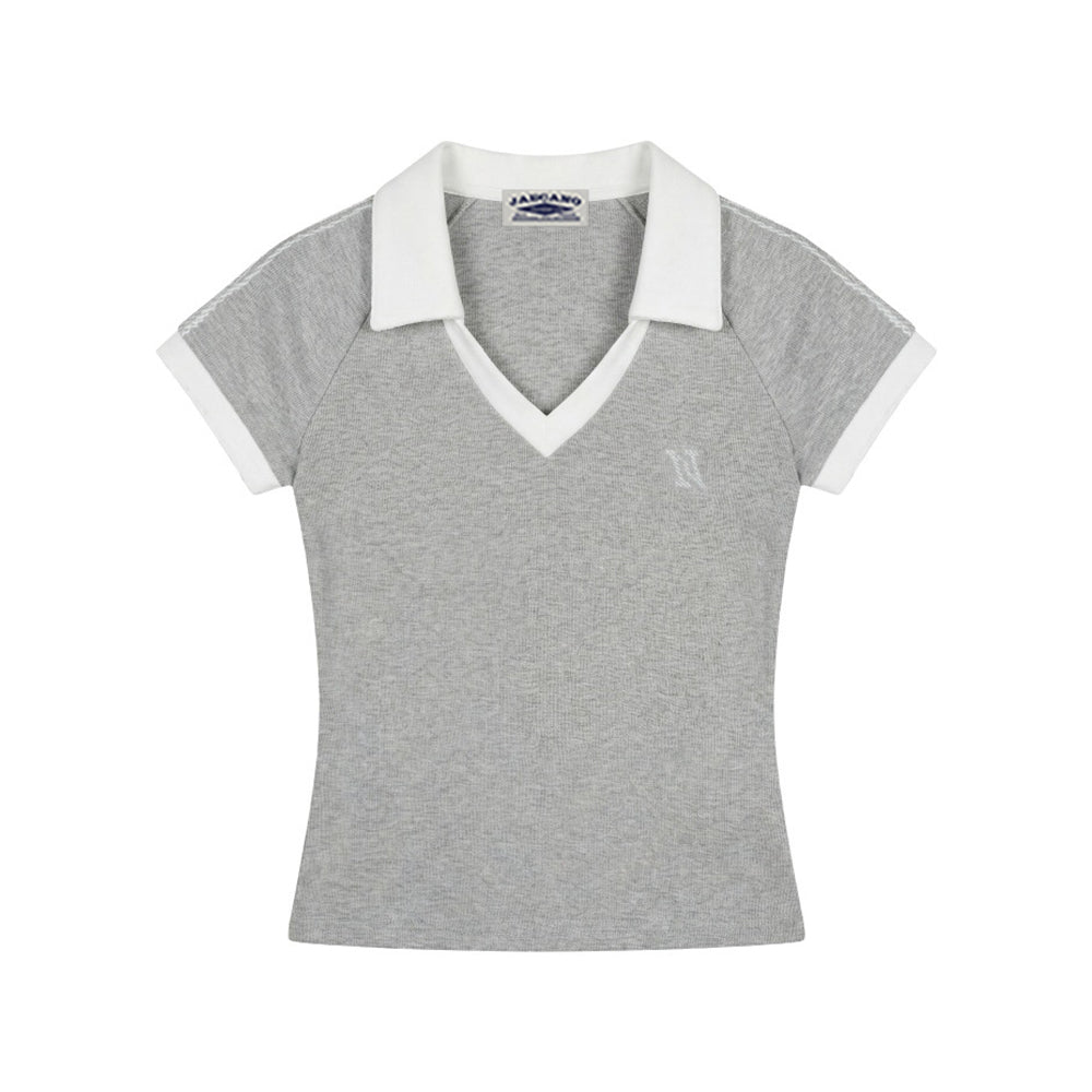 Cropped sports top