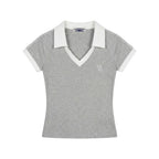 Cropped sports top