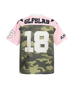 Camouflage Panel Short-Sleeved T-shirt