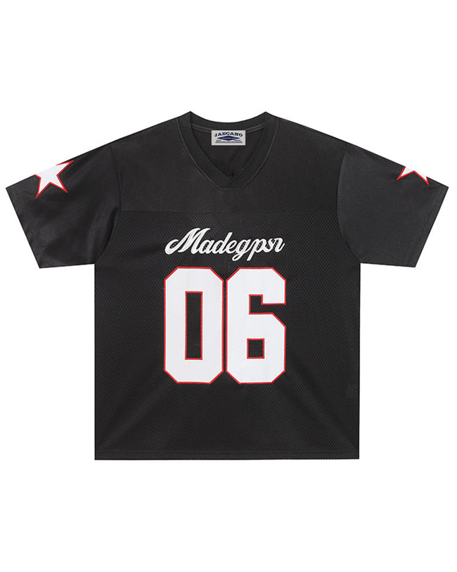 Embroidered casual short sleeves Main Image