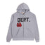 Gallery Dept. Boxing Merch Zip Hoodie 'Heather Grey'