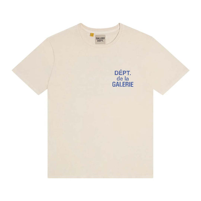 Gallery Dept. French Tee Cream Blue Hover Image