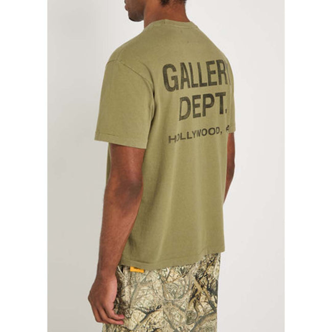 Gallery Dept. Logo Tee Olive Green Main Image