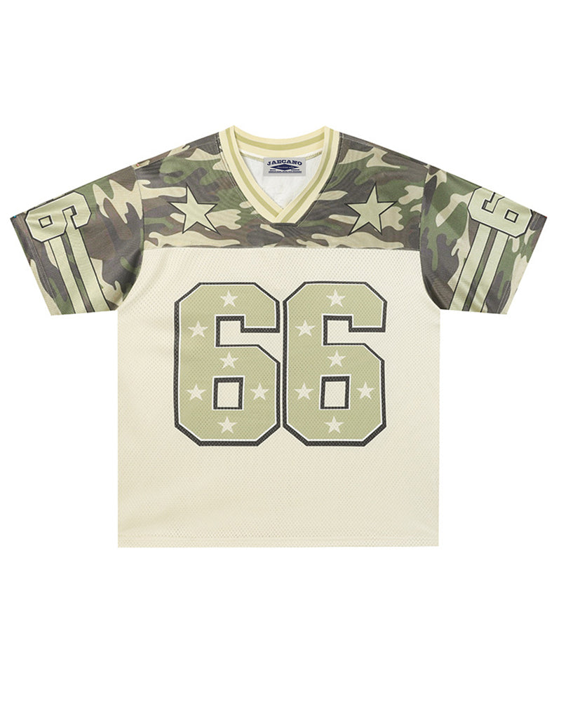 Retro sports short sleeves