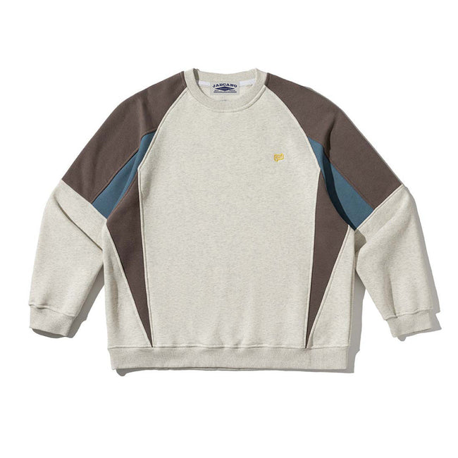 Fleece-lined crew neck sweatshirt Hover Image